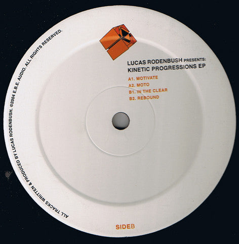 Lucas Rodenbush : Kinetic Progressions E.P. (12", EP)