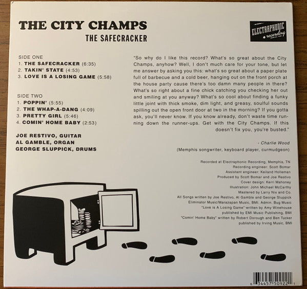 The City Champs : The Safecracker (LP, Album)