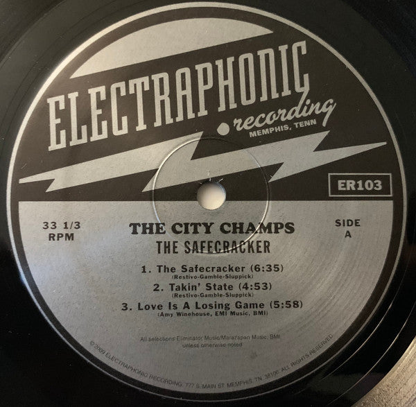 The City Champs : The Safecracker (LP, Album)