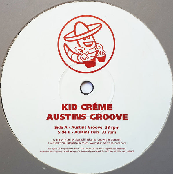 Kid Crème : Austins Groove (12", Red)