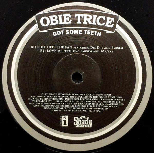 Obie Trice : Got Some Teeth (12")