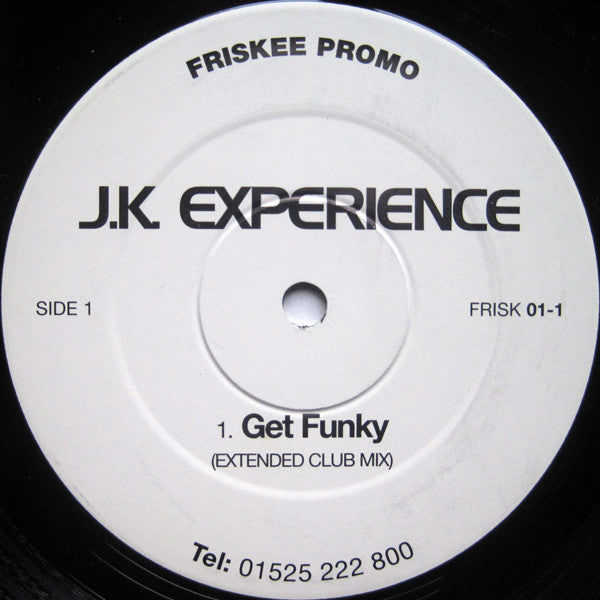 J.K. Experience : Get Funky (12", Promo)