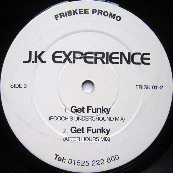 J.K. Experience : Get Funky (12", Promo)