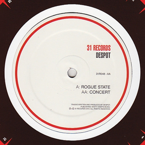 Despot (2) : Rogue State / Concert (12")