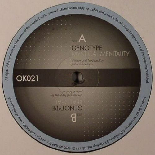 Genotype : Mystical Mentality (12")