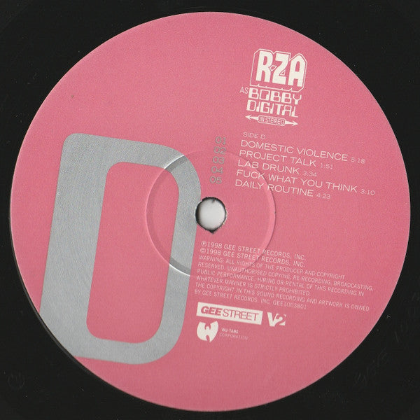 RZA : Bobby Digital in Stereo (2xLP, Album)