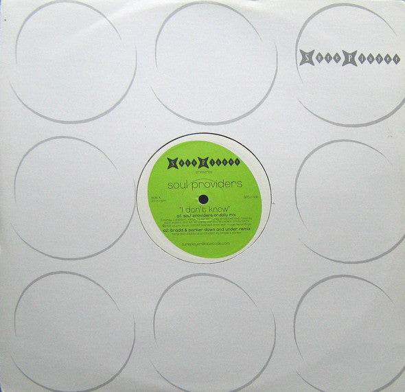 Soul Providers : I Don't Know (12")