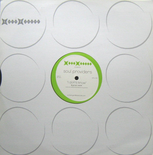 Soul Providers : I Don't Know (12")