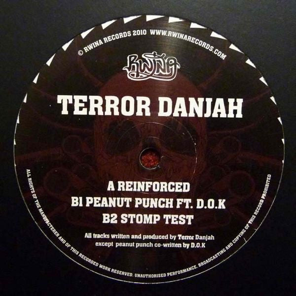 Terror Danjah : Reinforced (12", EP)