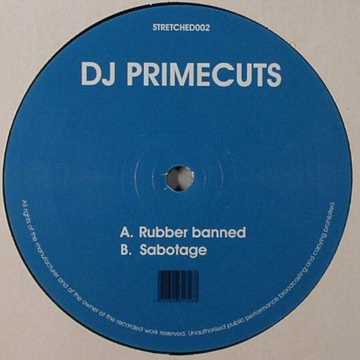 DJ Primecuts* : Rubber Banned / Sabotage (12")