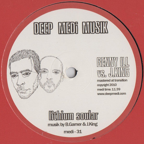 Benny Ill vs. Jay King (2) : Kosmic 78 / Lithium Soular (12")