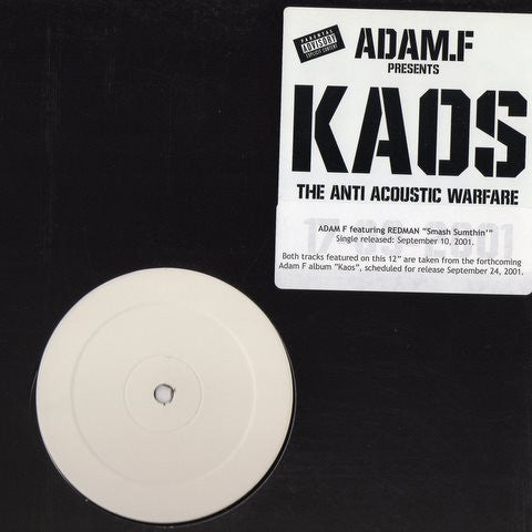 Adam.F* : Smash Sumthin' /  Dirty Harry's Revenge (12", Promo, W/Lbl)