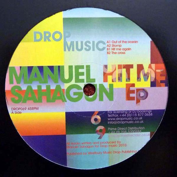 Manuel Sahagun : Hit Me EP (12")