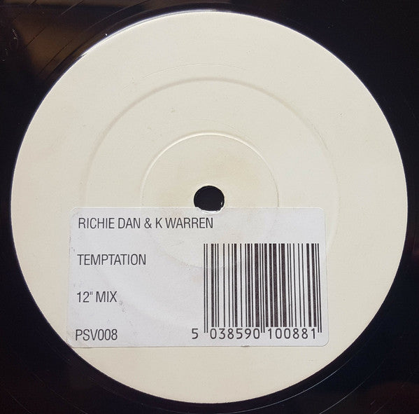 Richie Dan & K-Warren : Temptation (12", W/Lbl)