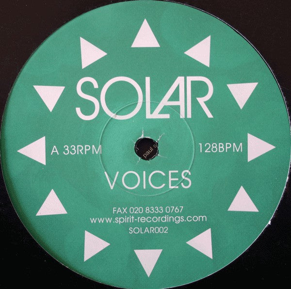 Solar : Voices (12")