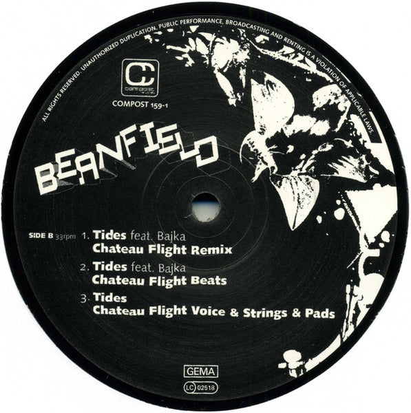 Beanfield : Close To You / Tides (Remixes) (12")