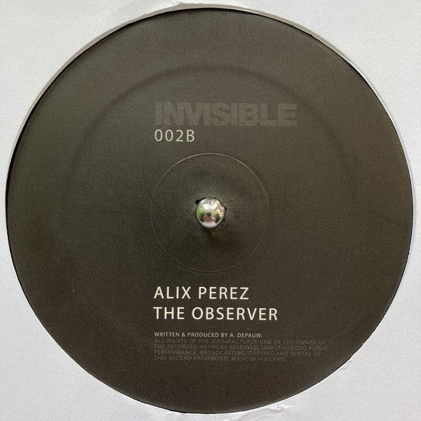 Various : Invisible 002 EP (2x12", EP)