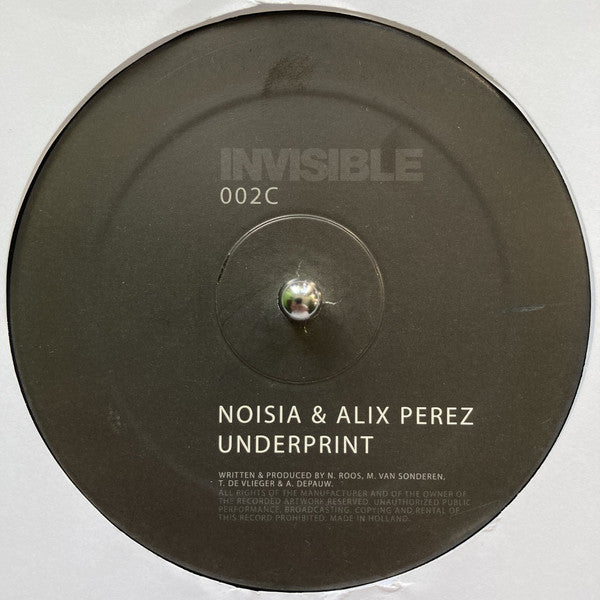 Various : Invisible 002 EP (2x12", EP)