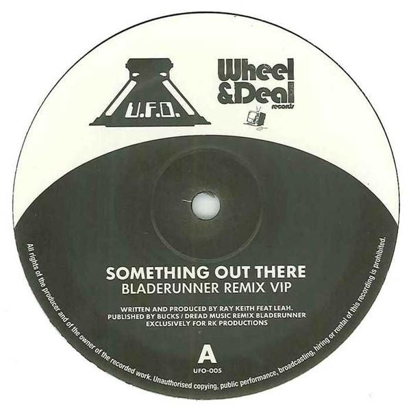 Ray Keith : Something Out There Remixes (12")
