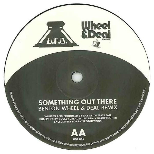 Ray Keith : Something Out There Remixes (12")