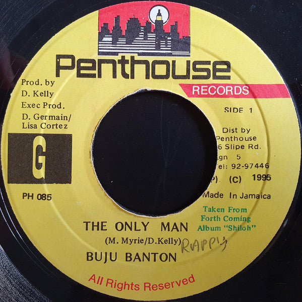 Buju Banton : The Only Man (7")