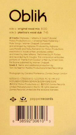 Oblik : Restless (Seeking) (12")