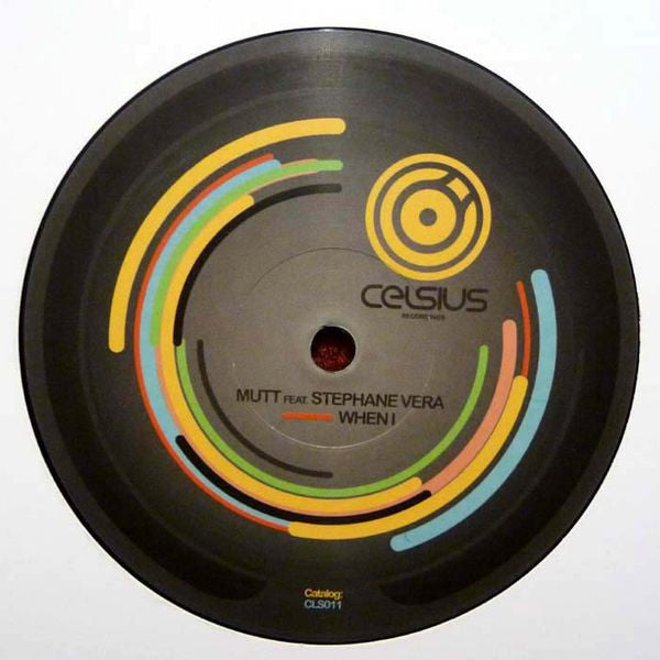 Mutt Feat. Stephane Vera : When I (12")