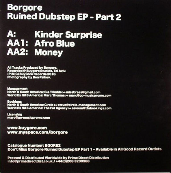 Borgore : Borgore Ruined Dubstep EP - Part 2 (12", EP)