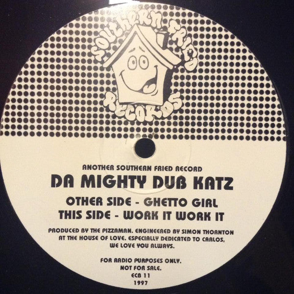 Mighty Dub Katz : Ghetto Girl / Work It Work It (12", Promo)