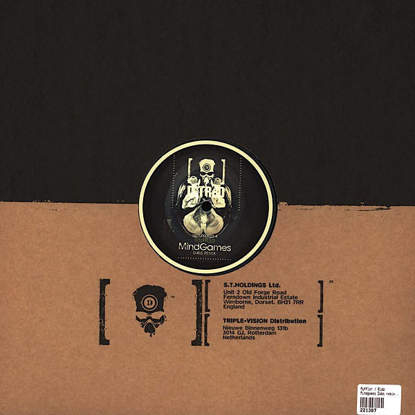Muffler / Rido : Mindgames (Dabs Remix) / New Dawn (12", Promo)