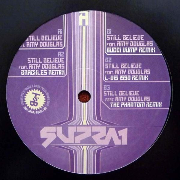 Supra1 Feat. Amy Douglas : Still Believe (12", EP)