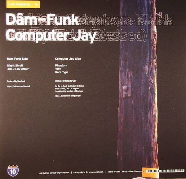 Dam-Funk / Computer Jay : Los Angeles 7/10 (10")