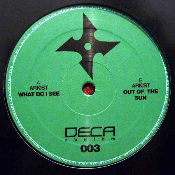 Arkist : What Do I See / Out Of The Sun (12")