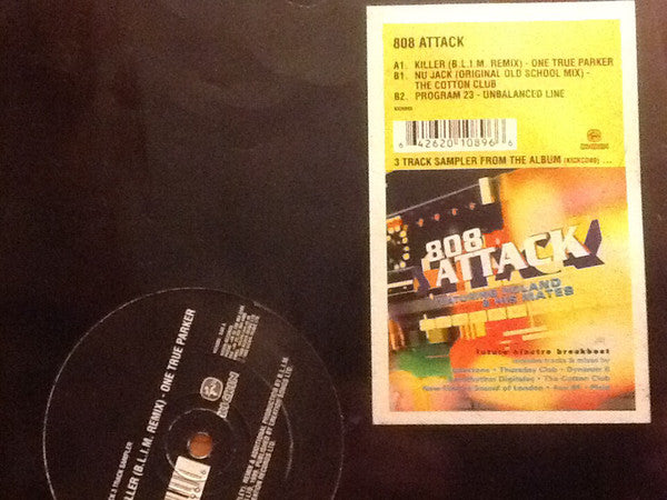 Various : 808 Attack 3 Track Sampler (12", Smplr)