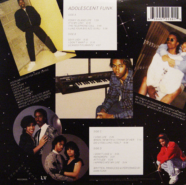 Dam-Funk : Adolescent Funk (2xLP, Album)