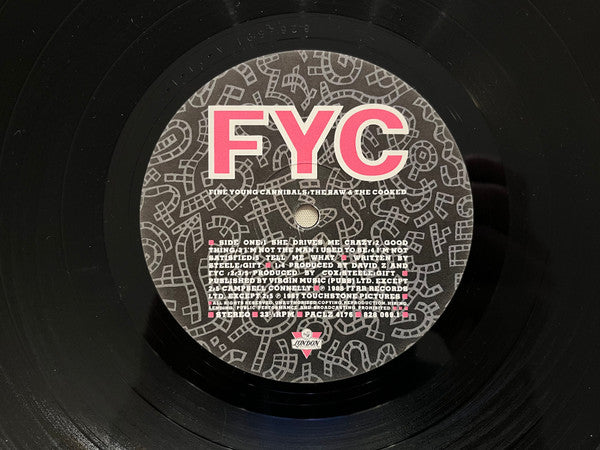 Fine Young Cannibals : The Raw & The Cooked (LP, Album)