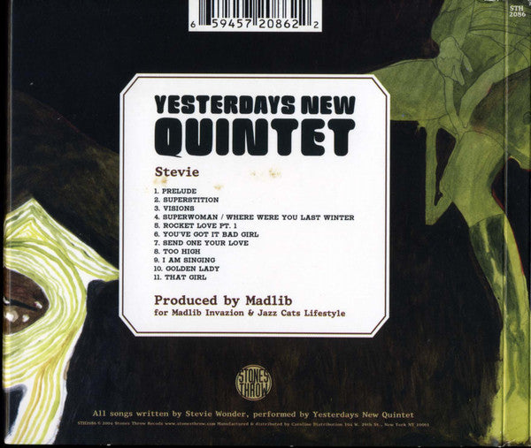 Yesterdays New Quintet : Stevie (CD, Album)