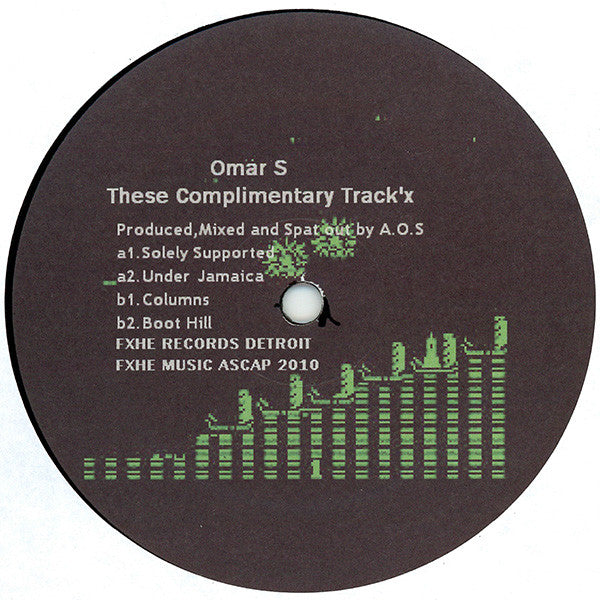 Omar-S : These Complimentary Track'x (12")