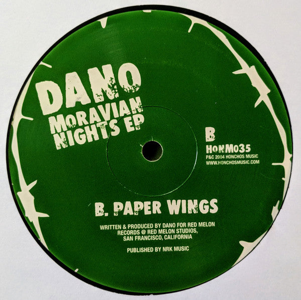 Dano : Moravian Nights E.P. (12", EP)