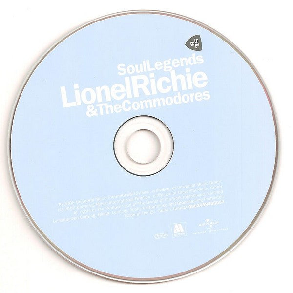 Lionel Richie & Commodores : Soul Legends (CD, Comp)