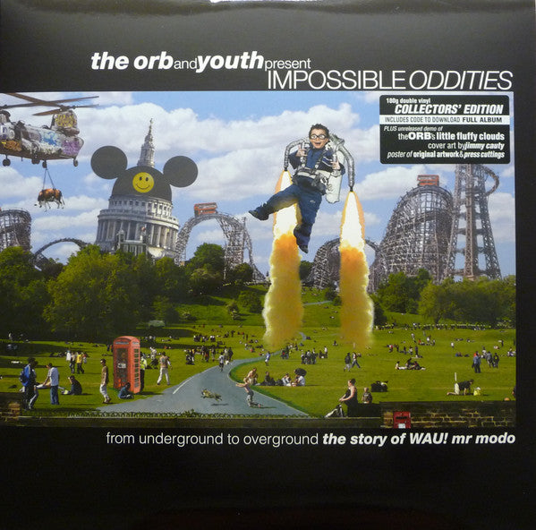 The Orb And Youth : Impossible Oddities (From Underground To Overground (The Story Of WAU! Mr Modo)) (2xLP, Comp, Col)