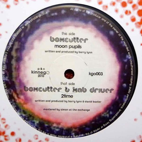 Boxcutter / Boxcutter & Kab Driver : Moon Pupils / 2Time (12")