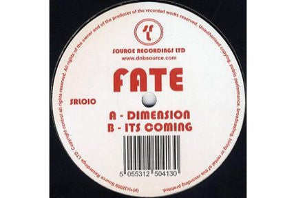 Fate : Dimension / It's Coming (12")