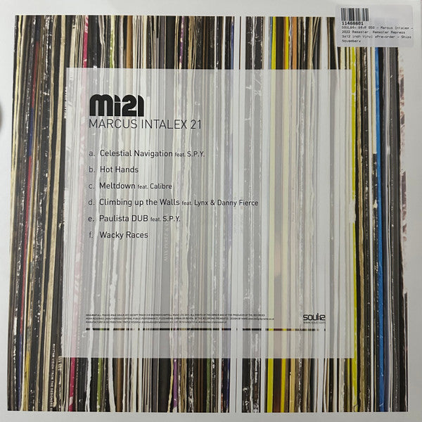 Marcus Intalex : 21 (3x12", Album, RP)