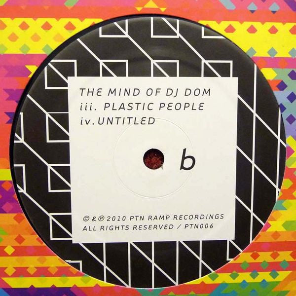 DJ Dom : The Mind Of DJ Dom (12")