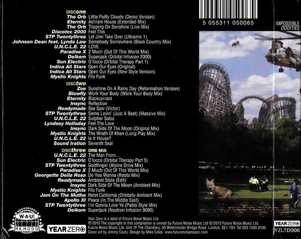 The Orb And Youth : Impossible Oddities (From Underground To Overground (The Story Of WAU! Mr Modo)) (2xCD + CD, Mixed + Comp)