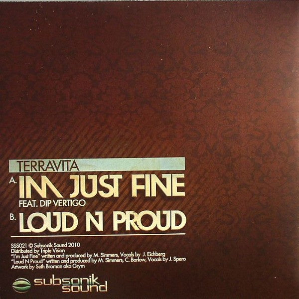 Terravita : Im Just Fine (12")