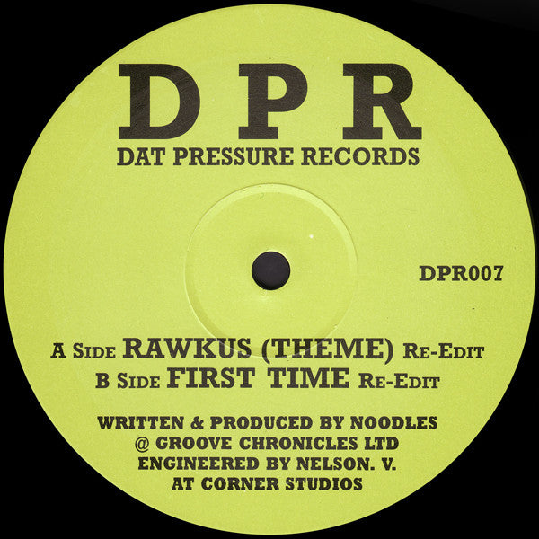 Noodles (2) : Rawkus (Theme) / First Time (12")
