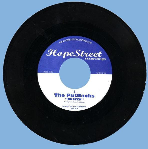 The PutBacks : Busted / Set Me Free (7")