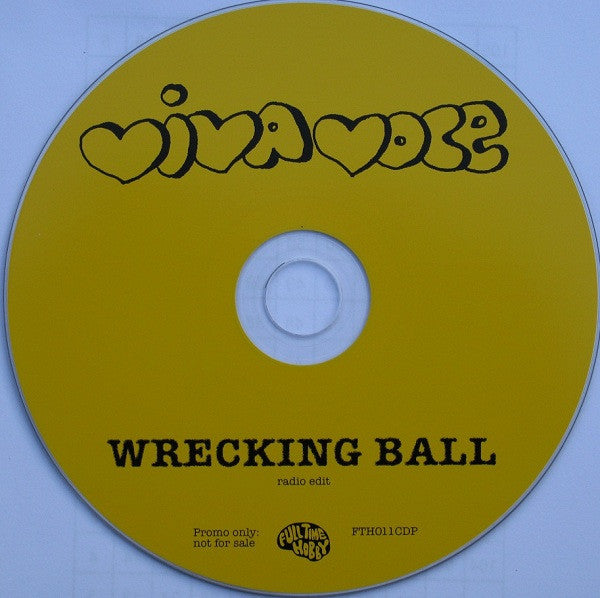 Viva Voce : Wrecking Ball (CD, Single, Promo)